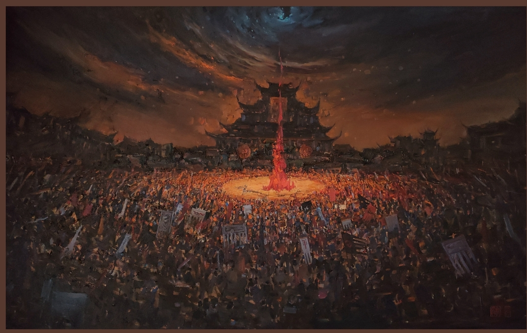 龙山县3名作者在湖南省大型美术作品展获佳绩