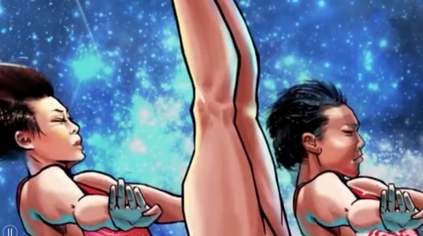 创意动漫 | 致敬奥运冠军