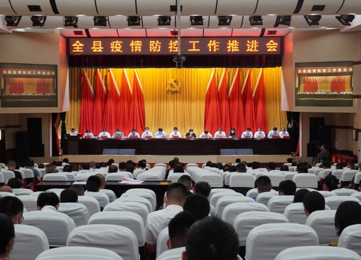 龙山县疫情防控工作推进会召开