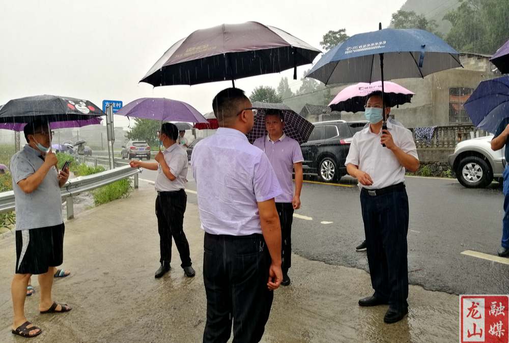 刘冬生深入一线检查指导全县防汛救灾工作