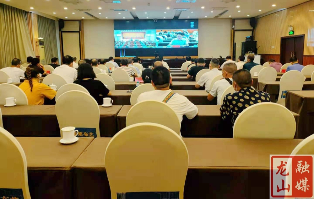 龙山县组织收看湘西州全面推行林长制工作动员视频会