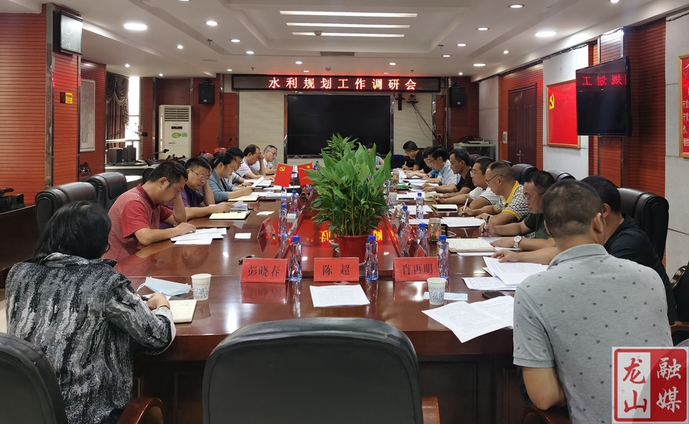 时荣芬调研指导“十四五”水利专项规划编制工作