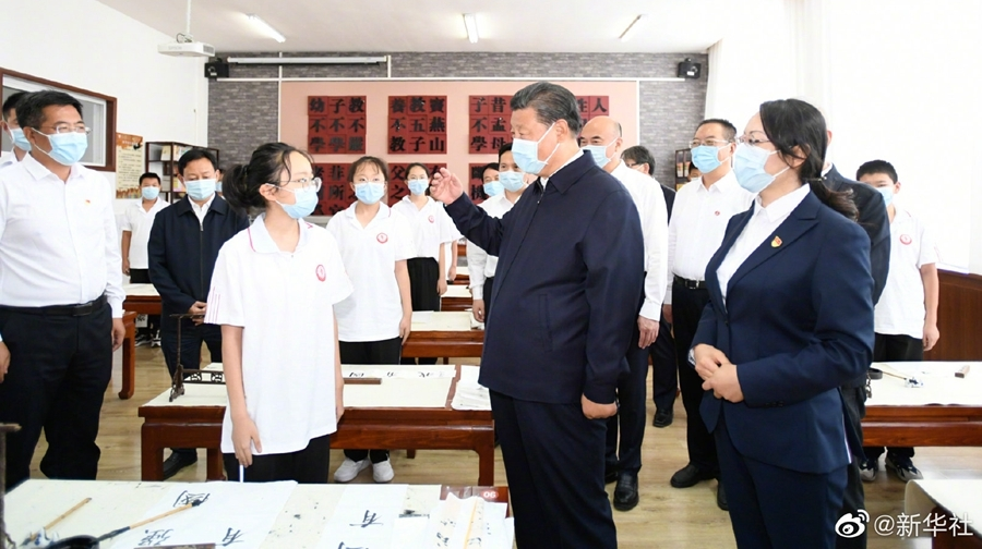 学习进行时丨三次陕西考察，习近平都关切学生们的全面发展