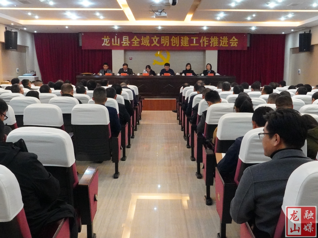 龙山县召开全域文明创建工作推进会