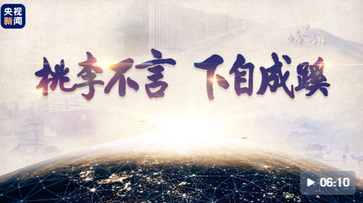 时政微视频丨桃李不言 下自成蹊