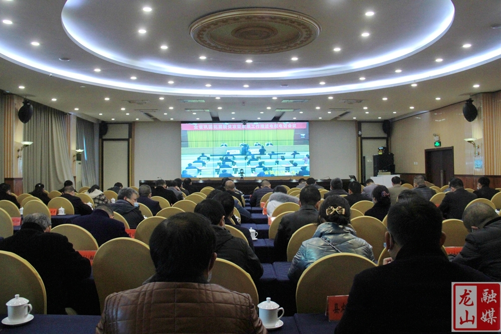 龙山县组织收听收看全省巩固拓展脱贫攻坚成果工作推进电视电话会议