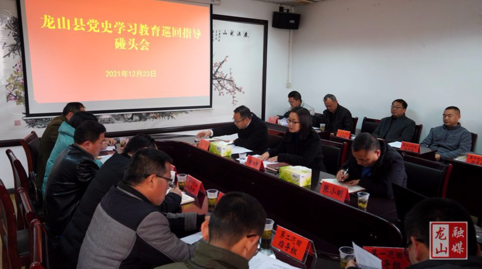 全县党史学习教育巡回指导碰头会召开