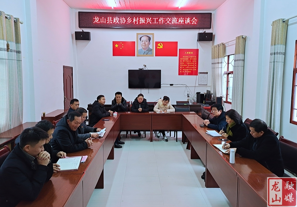 龙山县政协召开乡村振兴座谈会