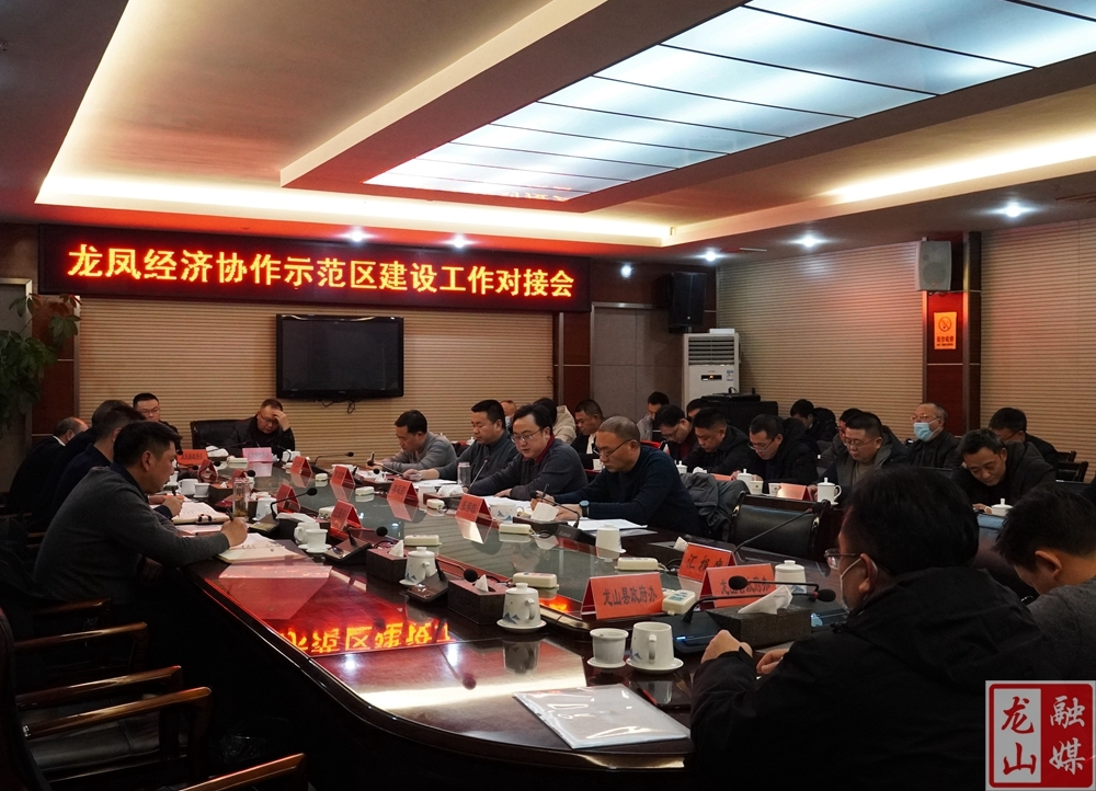 龙凤经济协作示范区建设工作对接会召开