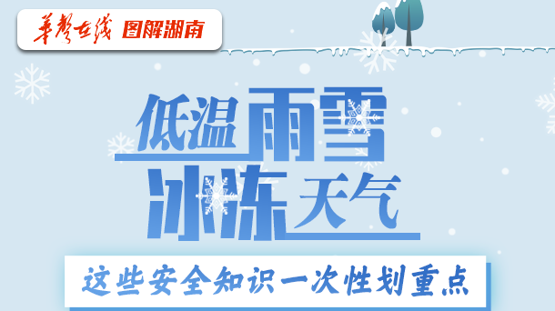 【图解】低温雨雪冰冻天气 这些安全知识一次性划重点
