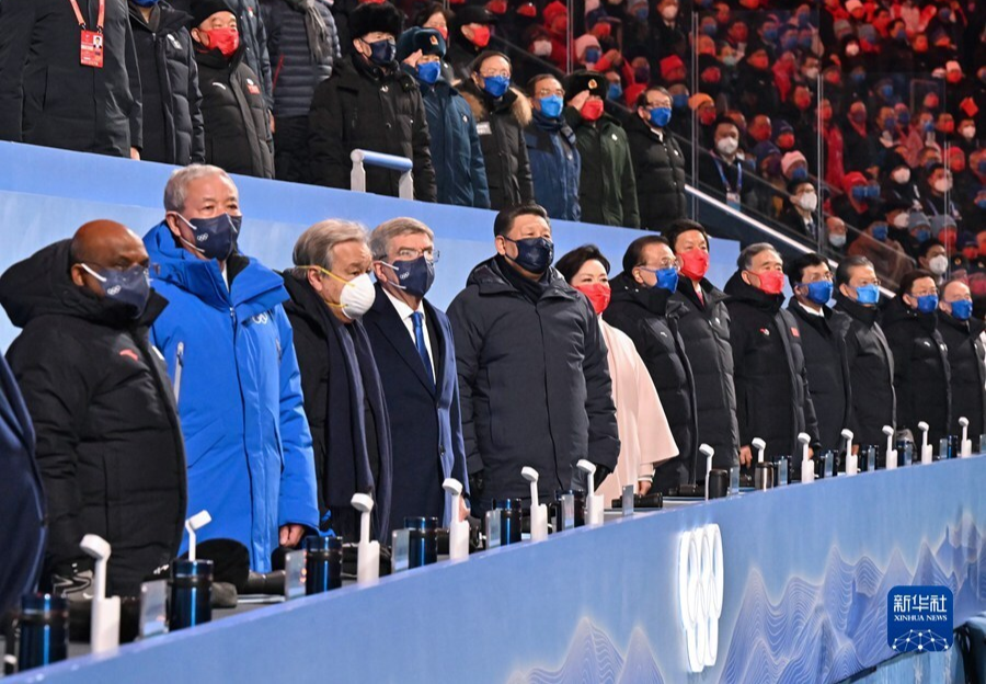 第二十四届冬季奥林匹克运动会在北京隆重开幕　习近平出席开幕式并宣布本届冬奥会开幕