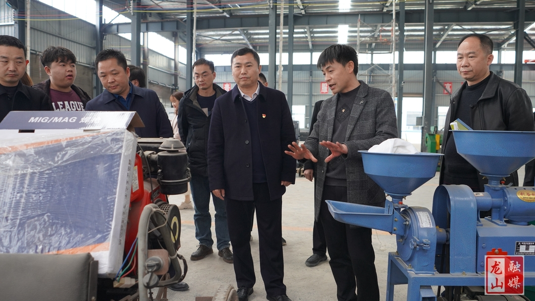 周胜益调研全县工业发展情况