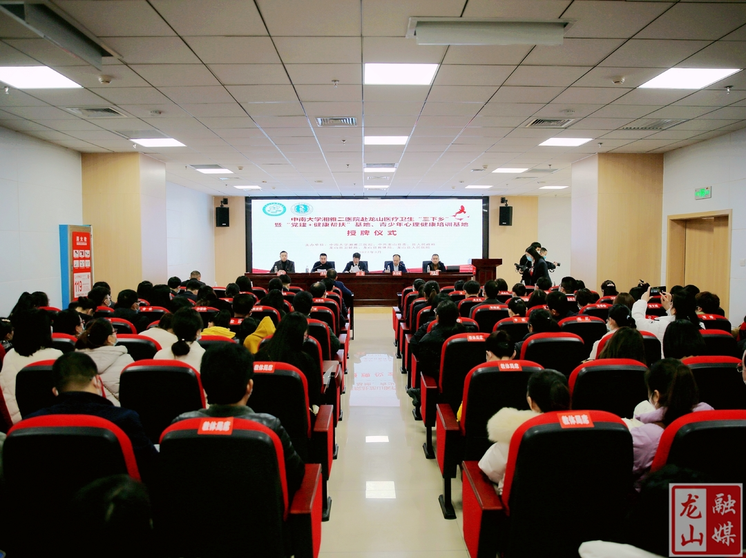 中南大学湘雅二医院专家团来龙山开展“三下乡”活动