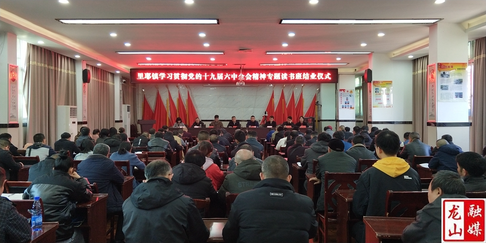 里耶镇学习贯彻党的十九届六中全会精神专题读书班结业