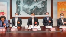 张庆伟毛伟明看望慰问我省全国两会报道新闻工作者