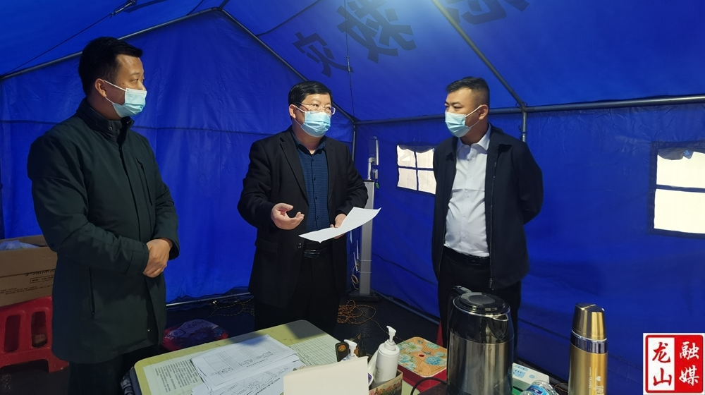 【疫情防控】黎新松到红岩溪镇调研督导疫情防控、产业发展、巡河等工作