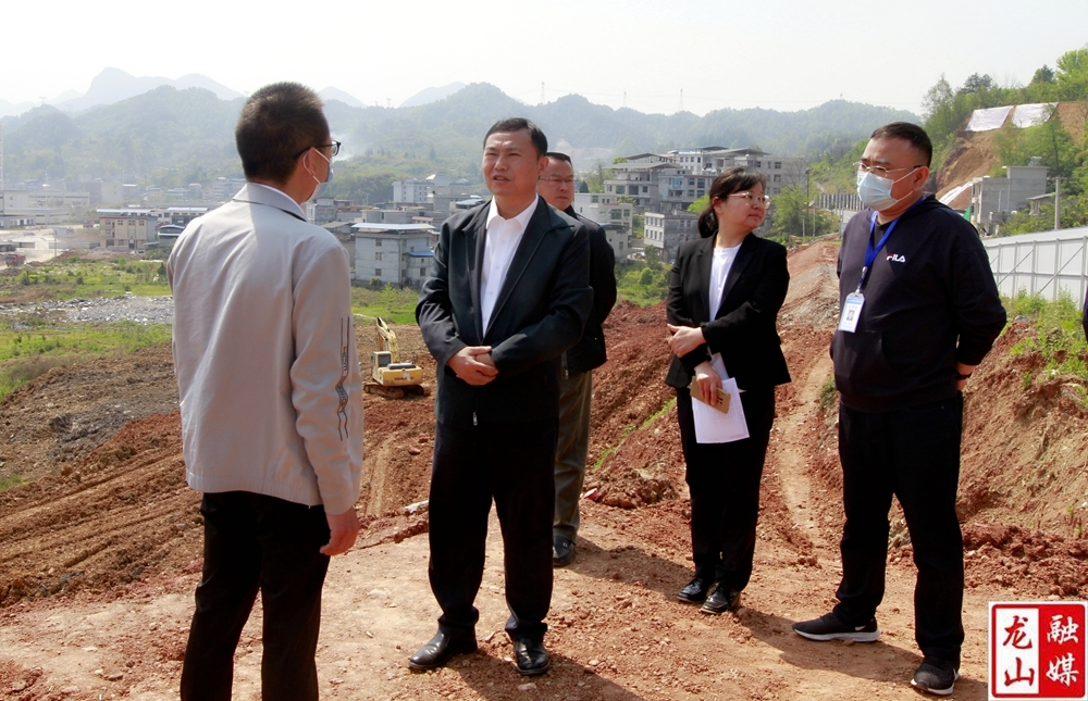 【喜迎二十大·全域文明创建在行动】周胜益调研全县重点建设项目情况