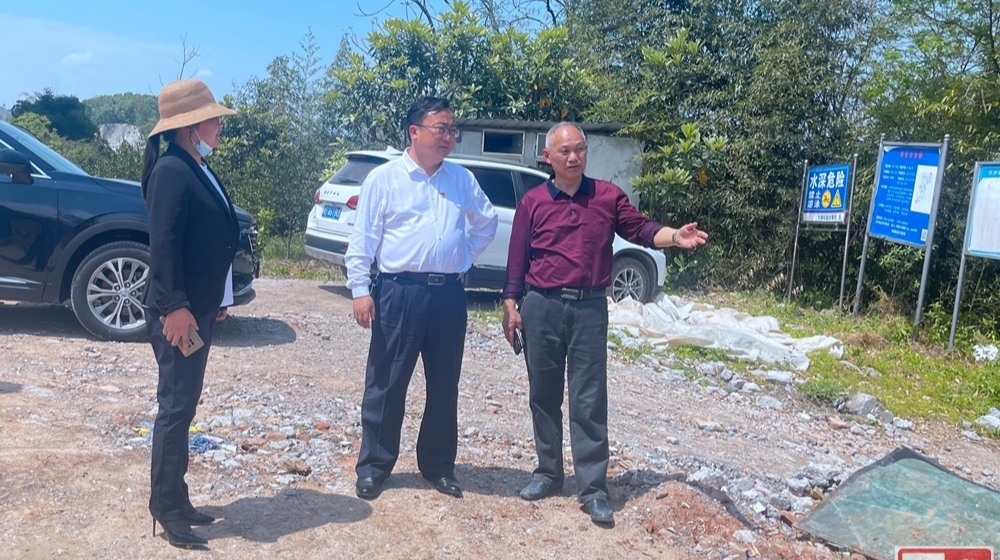 李延堃调研重点水利建设项目工作