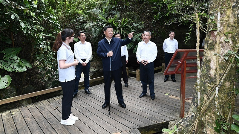 一见·水库、粮库、钱库、碳库，走进总书记讲述的绿水青山