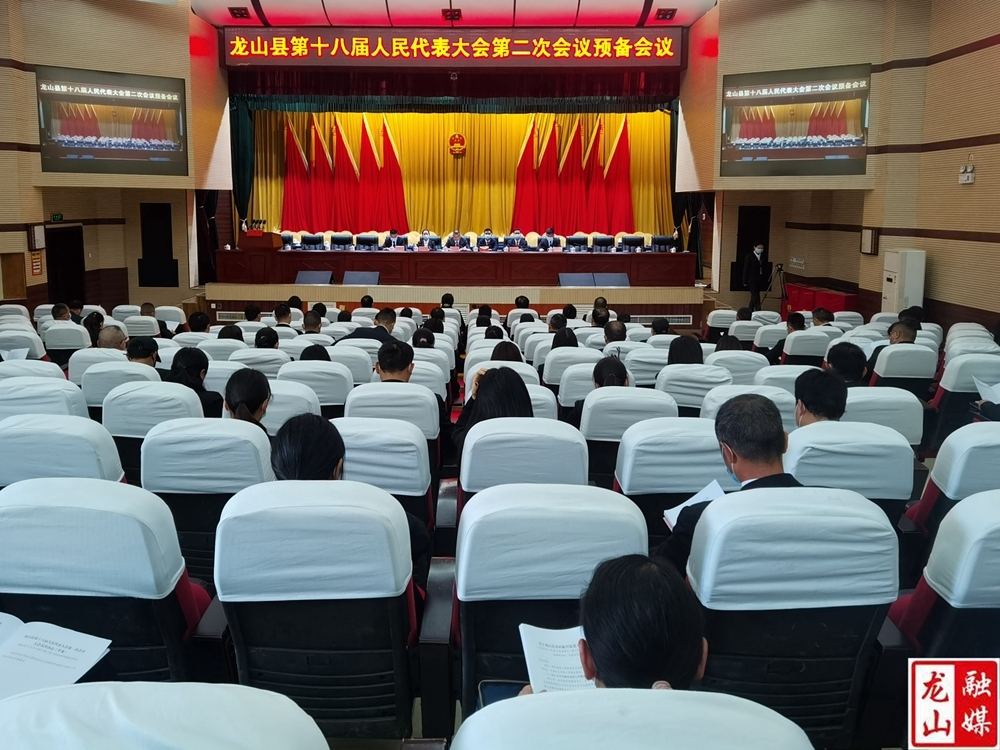 【聚焦龙山县十八届人大二次会议】龙山县第十八届人民代表大会第二次会议预备会议召开