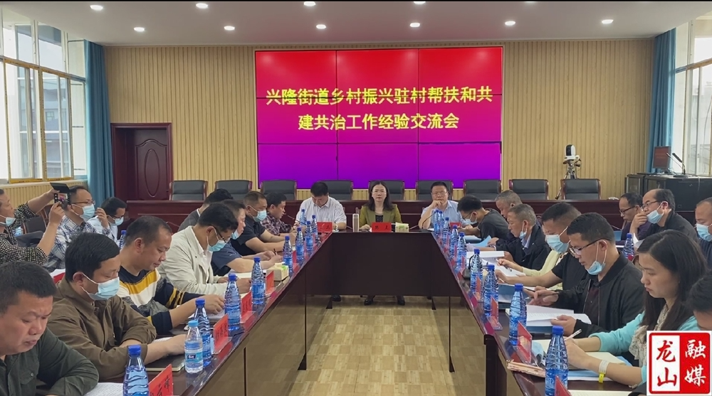 兴隆街道召开乡村振兴驻村帮扶和共建共治工作经验交流会