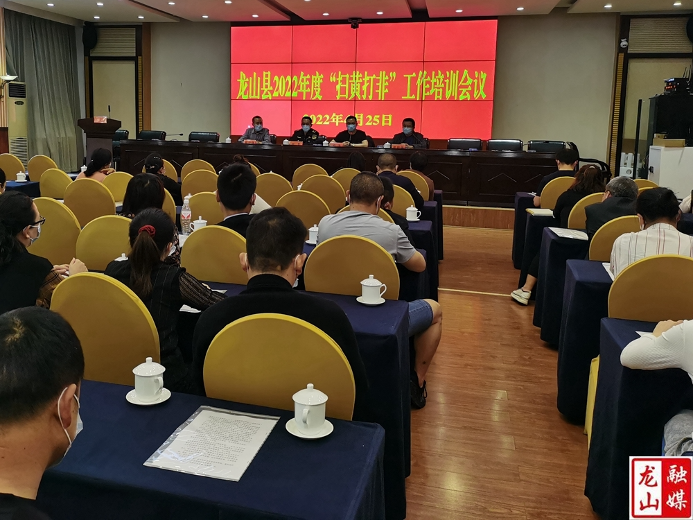 龙山县扎实推进新闻出版行业“扫黄打非”工作培训