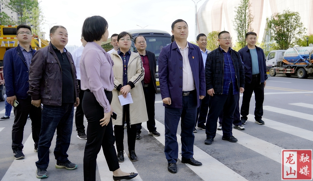 周胜益到城区调研部分重点项目建设工作