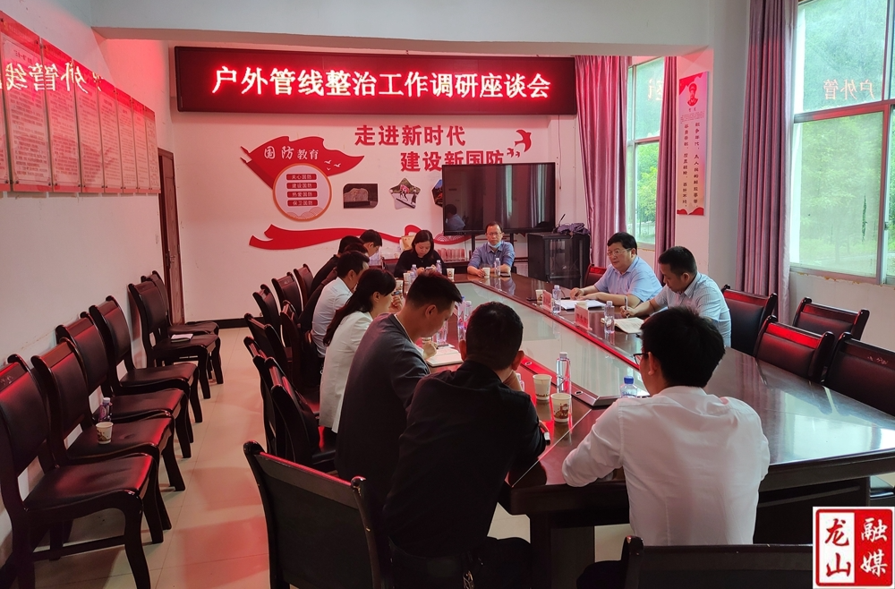 黎新松到茨岩塘镇调研户外管线整治工作