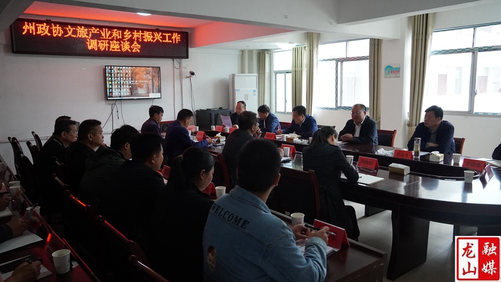 李平到龙山调研文旅产业高质量发展和乡村振兴工作