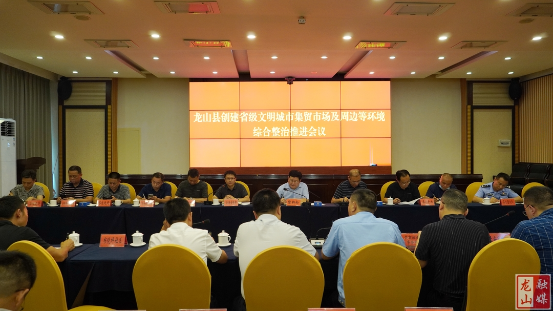 龙山县召开创文环境综合整治现场推进会暨创文工作方案征求意见会