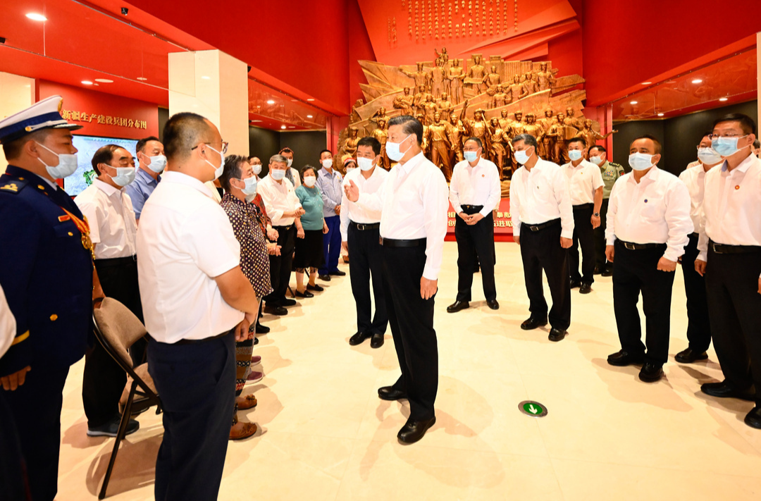 习近平：把兵团建设得更强大更繁荣