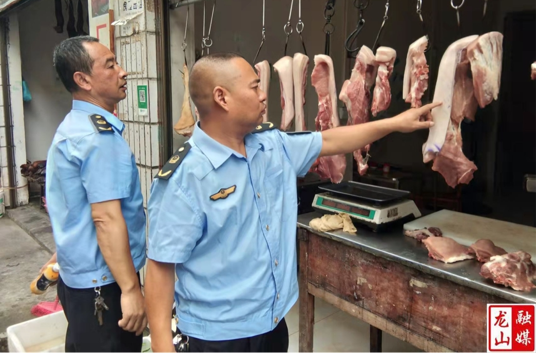 县市场监管局民安分局积极开展“白板肉”专项整治行动