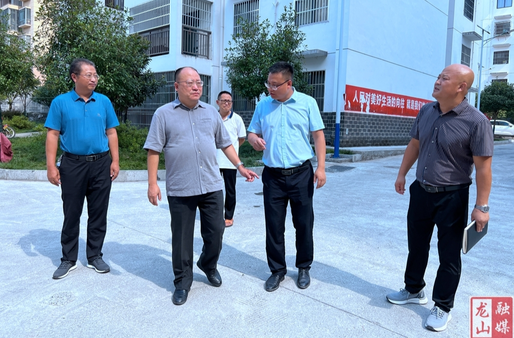 李平到民安街道土城坝易地搬迁安置点调研