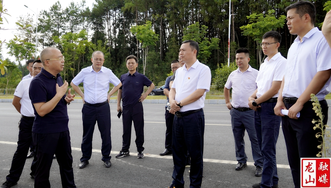 周胜益到城区调研部分重点项目建设情况