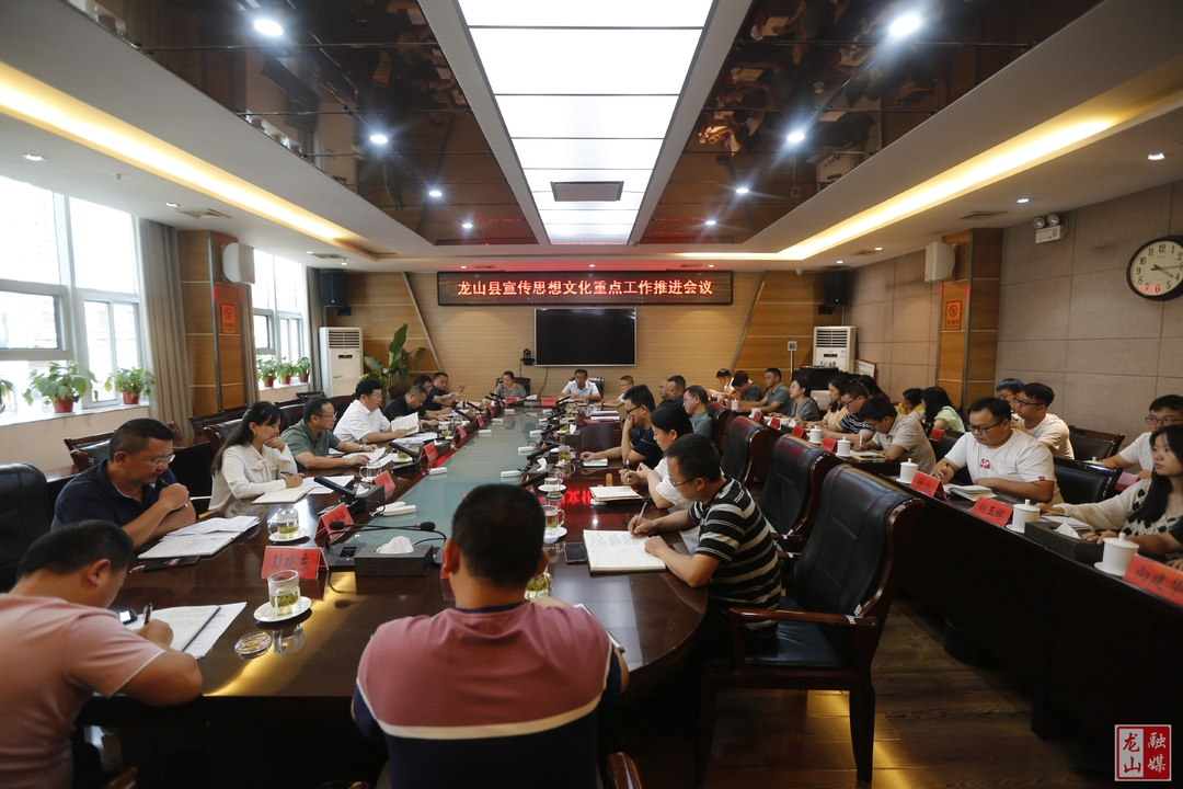 龙山县召开全县宣传思想文化重点工作推进会