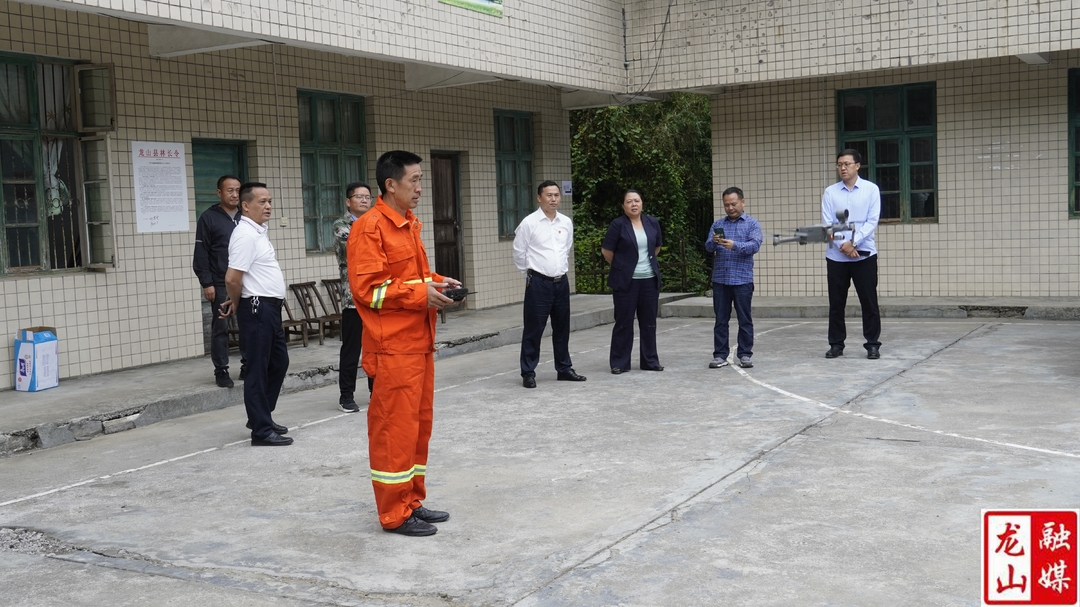 吴凌频到龙山县督导抗旱森林防火安全生产及疫情防控工作