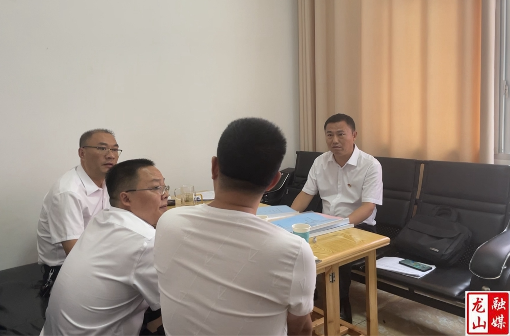 周胜益调度龙山县配合省环保督察“利剑”行动工作开展情况