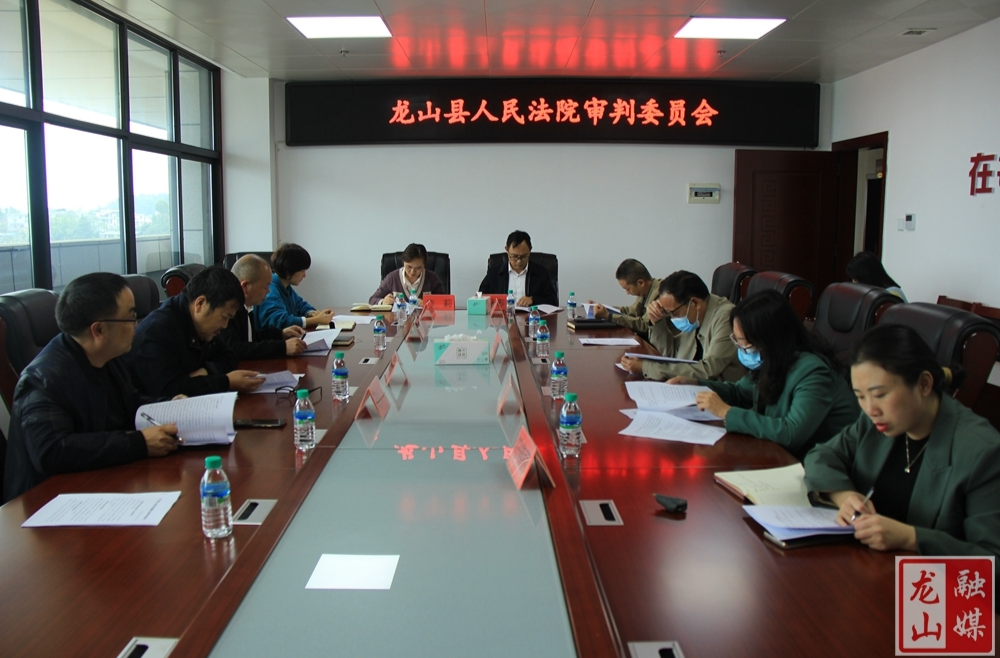 龙山法院邀请检察长列席审委会 凝聚合力同心“护蕾”