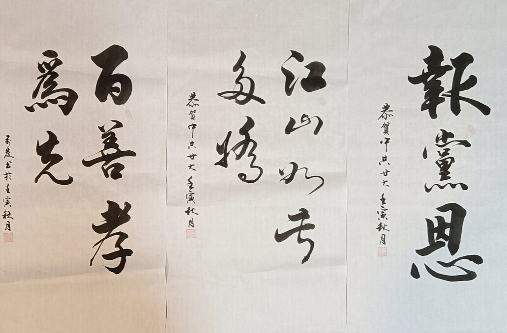 【一眼千年】书法入展作品