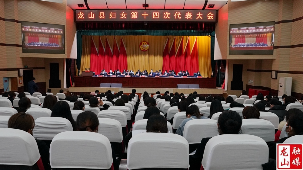 龙山县第十四次妇女代表大会开幕