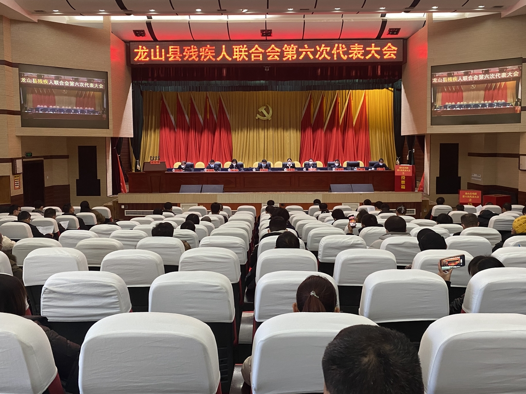 龙山县召开残疾人联合会第六次代表大会