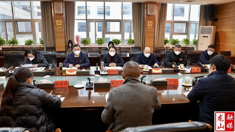 吴凌频一行来龙山县开展春节走访慰问