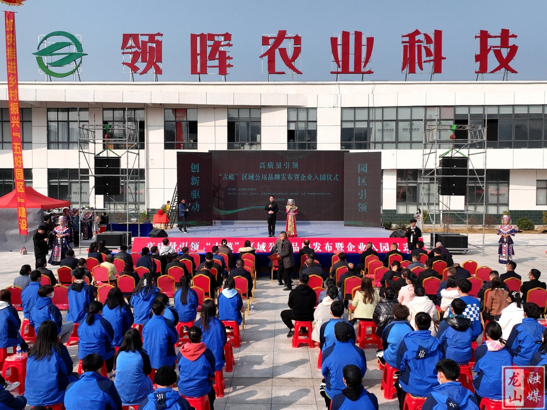 “高质量发展引领”——龙山县举行“古巄”区域公用品牌发布暨企业入园仪式