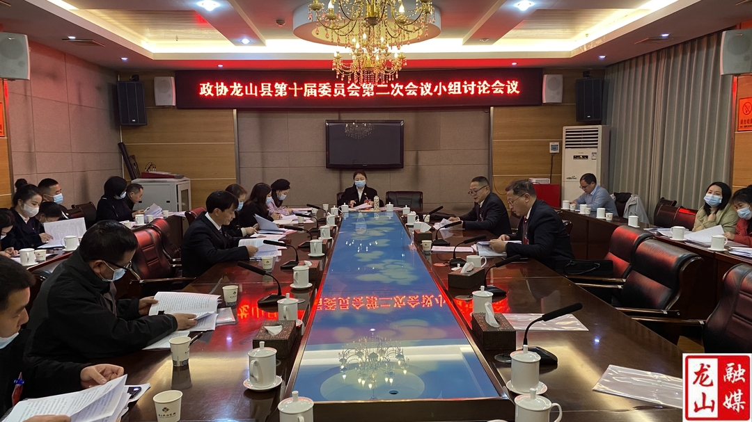【聚焦两会】政协龙山县第十届委员会第二次会议分组讨论会议召开