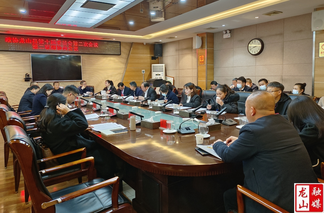 【聚焦两会】政协龙山县第十届委员会第二次会议举行第二联组协商会议