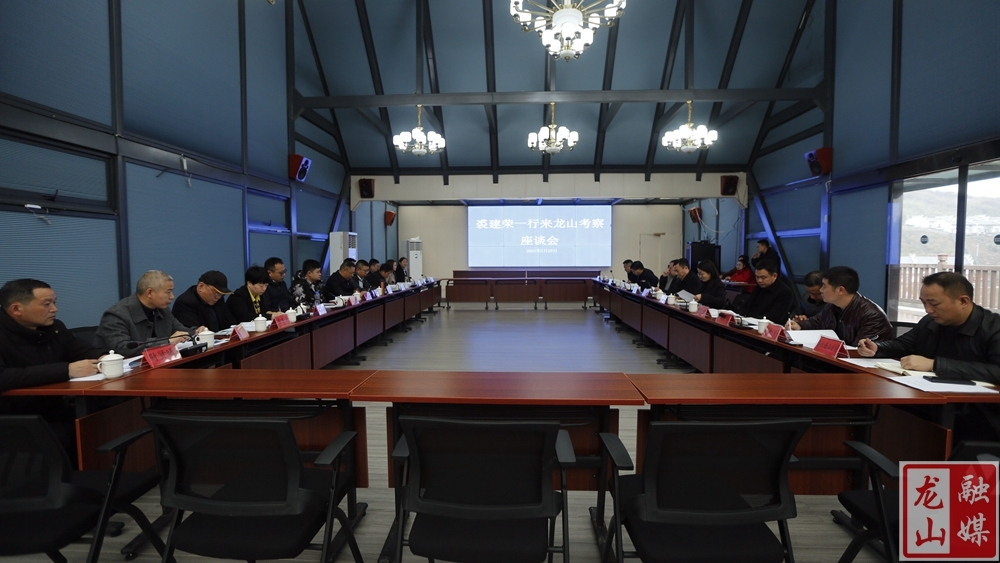 裘建荣一行来龙山县考察调研