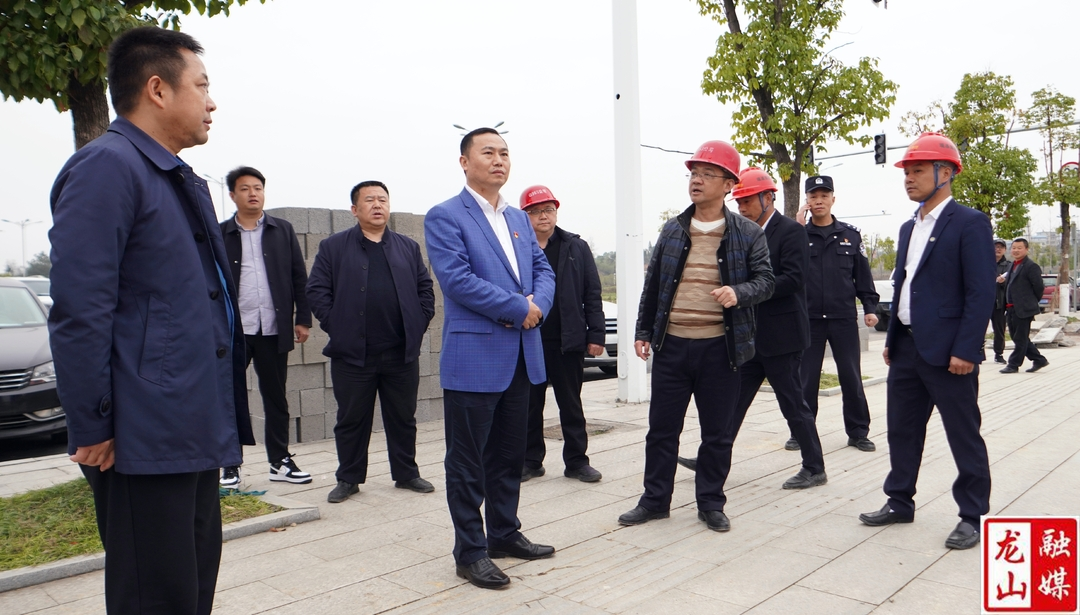 周胜益调研重点项目建设工作