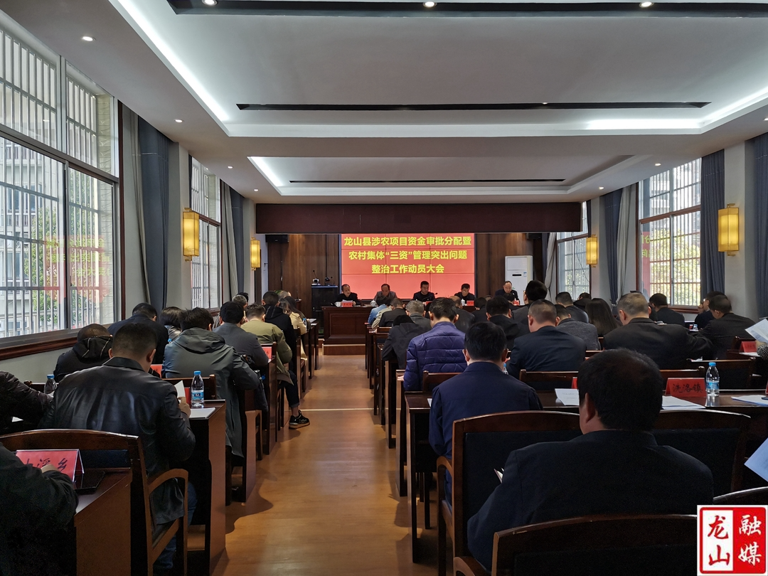 龙山县召开农村集体“三资＂管理突出问题整治工作动员会