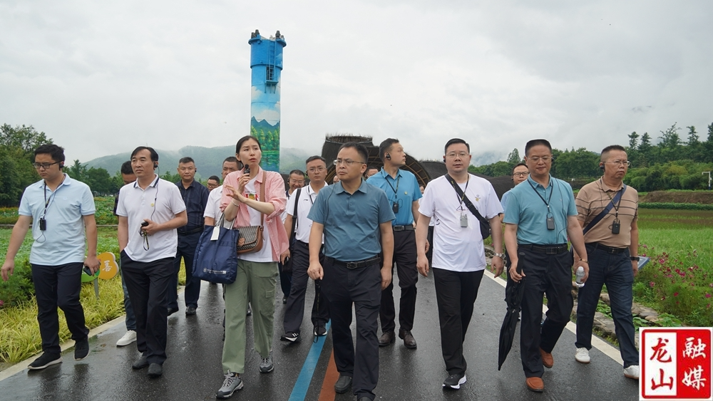 龙山县高质量发展暨党政干部综合素能提升培训班赴浙江省余村现场教学