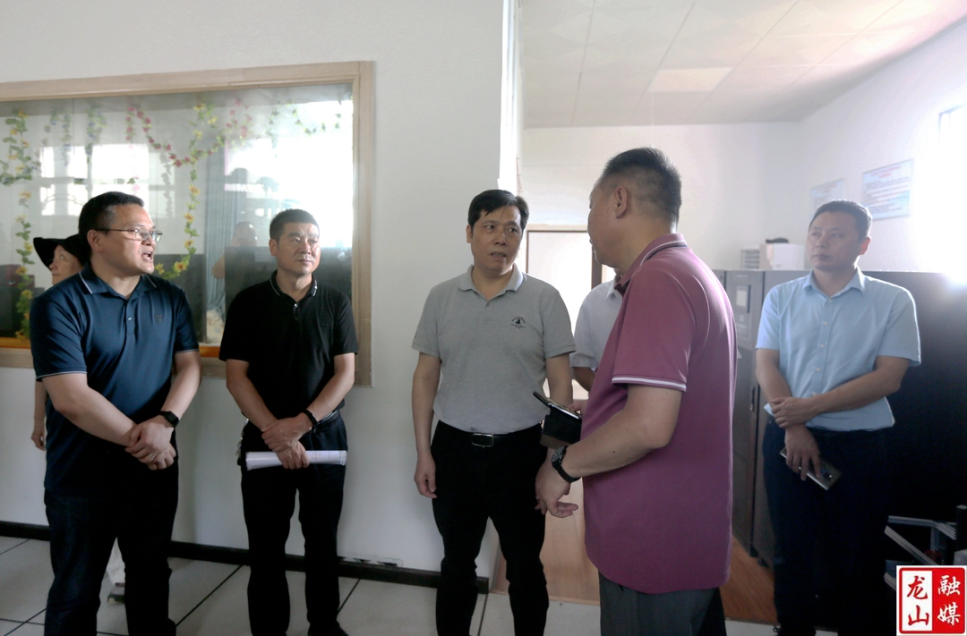 省广播电视局副局长肖荣一行来县调研